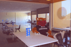 College Mascot GIF by Assiniboine