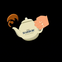 Chai Teapot GIF by Old Harbor Tea