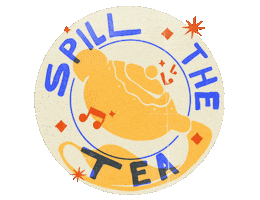 Hari Raya Tea Sticker by Cuatrodia Creative