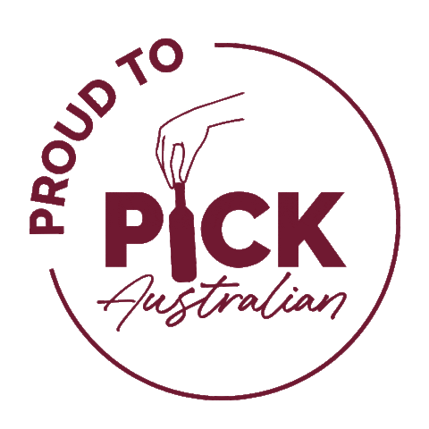 Pick Australian Wine Sticker