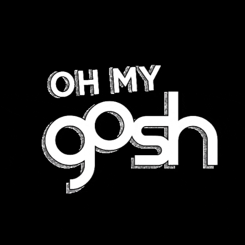 Gosh GIF