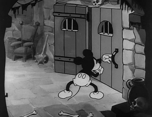 Mickey Mouse Black And White GIFs - Get the best GIF on GIPHY