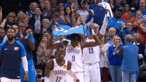 lets go yes GIF by NBA