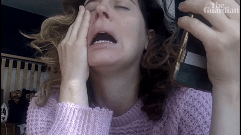 Frustrated Woman GIF by guardian - Find & Share on GIPHY