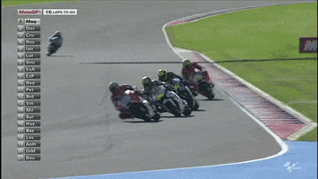 Overtake Valentino Rossi GIF by MotoGP
