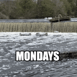 Tired Over The Falls GIF by Robert E Blackmon