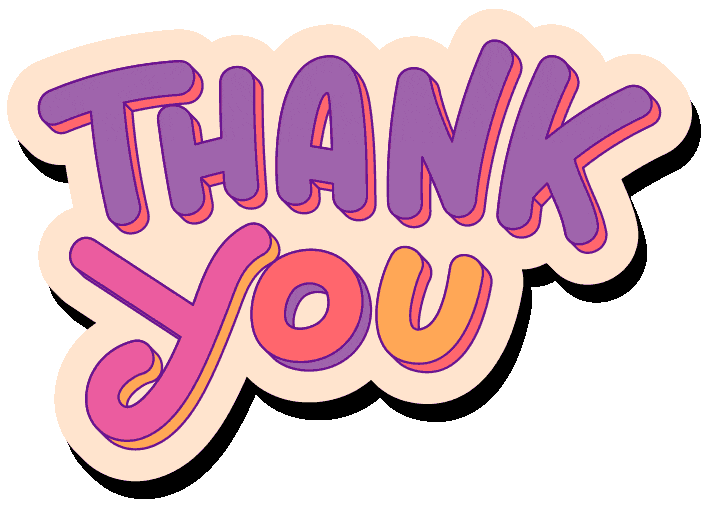 Pink Thank You Sticker by BOMBONATOR_WOLPH for iOS & Android GIPHY
