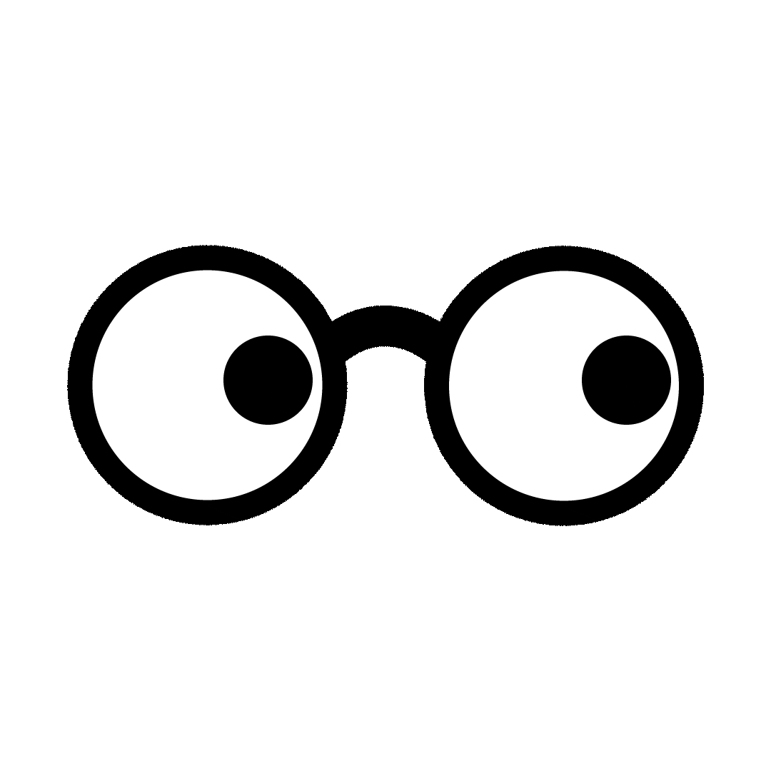Eyes Looking Sticker