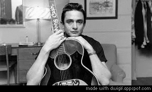 johnny cash deal with it GIF