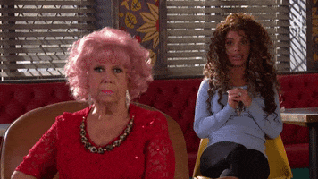 Stay Away Reaction GIF by Hollyoaks