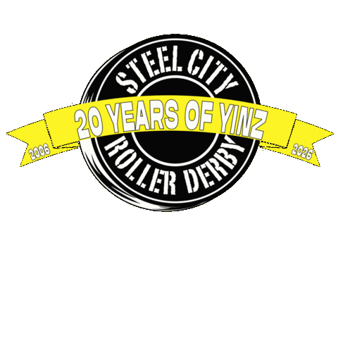 Roller Derby Pittsburgh Sticker by Steel City Roller Derby