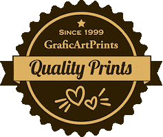 Since 1999 Giclee Sticker by graficartprints