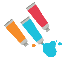 Arts And Crafts Art Sticker by Erstwilder