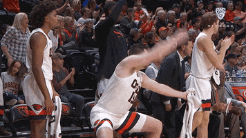 Basketball Celebrate GIF by Pac-12 Network