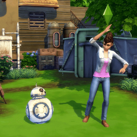 Star Wars Dancing GIF by The Sims
