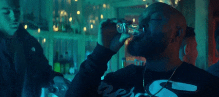 the partys over here GIF by Donae'o