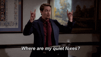 be quiet fox broadcast GIF by Fox TV