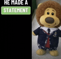 He Made A Statement GIF by colegioroth