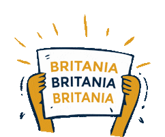 Britania Sticker by Real Center