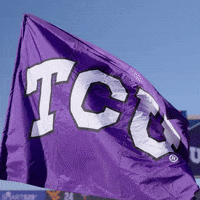 Celebration Flag GIF by TCU Football
