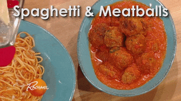 Tomato Fennel Spaghetti Meatballs By Rachael Ray Show Giphy