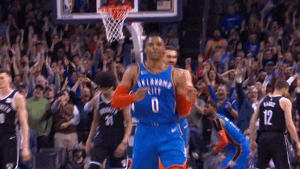 russell westbrook yes GIF by NBA