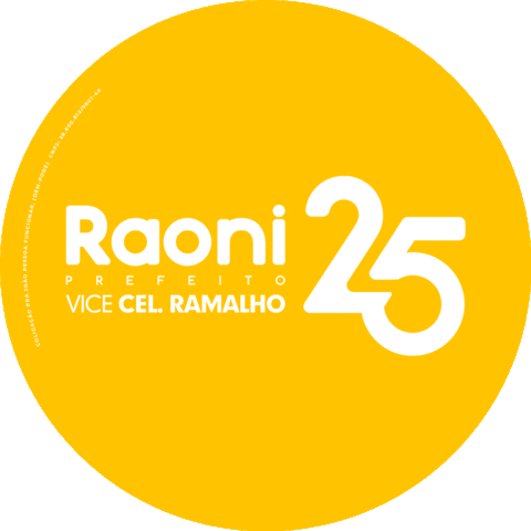 Raoni 25 Sticker