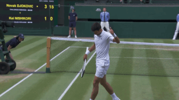 tennis thumbs up GIF by Wimbledon