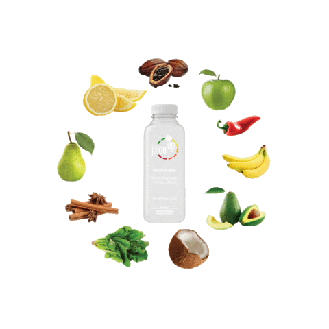 Happy Cold-Pressed Sticker by Juice Up