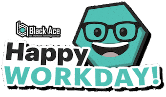 Blackace Sticker by LetsPracticeEnglish