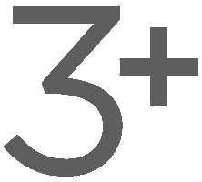 3 Plus Solutions Sticker