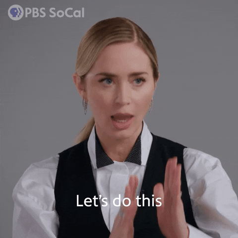 Emily Blunt Yes GIF by PBS SoCal