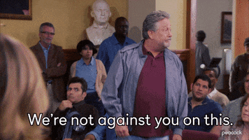Parks And Recreation Chant GIF by PeacockTV