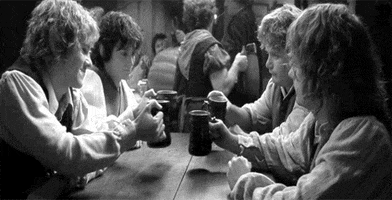 lord of the rings beer GIF
