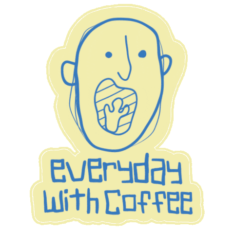 tuang coffee Sticker