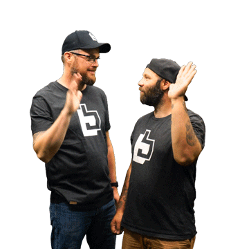 High Five Sticker by busbastler