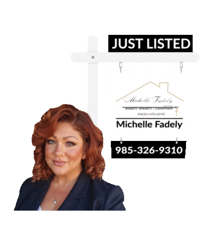 Michelle Fadely Real Estate Sticker