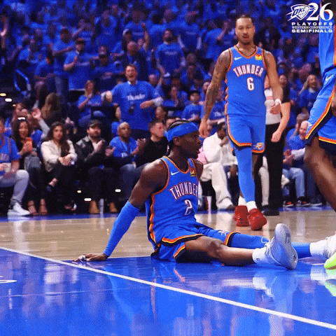 Oklahoma City Wow GIF by OKC Thunder