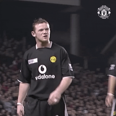 Say What Wayne Rooney GIF by Manchester United