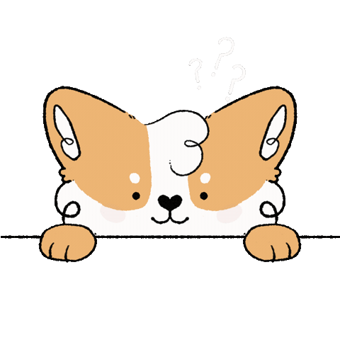 Question Mark Hello Sticker