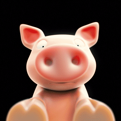 Steam Pig GIF by Pablo Lopez