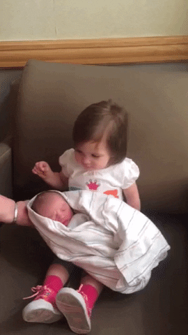 Baby Sister GIF by America's Funniest Home Videos