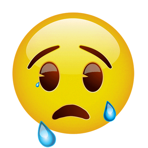 sad emoticon animated gif