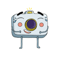 Happy Illustration Sticker