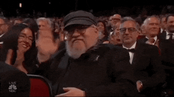 George Rr Martin Hello GIF by Emmys