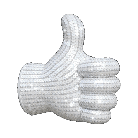 Michael Jackson Thumbs Up Sticker by Demetre