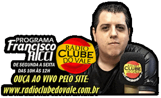 Radio Sticker by Rádio Clube do Vale
