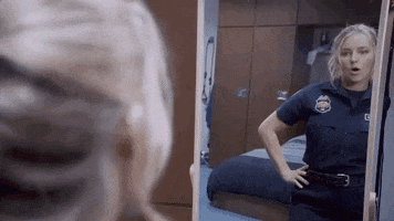 mirror pose GIF by Tacoma FD