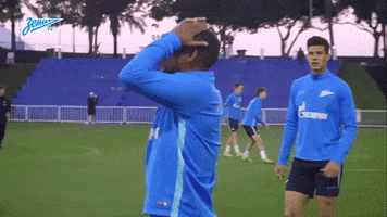 Shocked Hands On Head GIF by Zenit Football Club