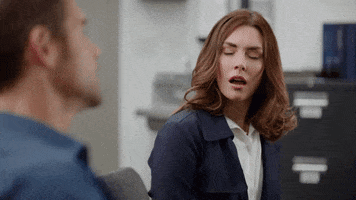 Taylor Cole Sigh GIF by Hallmark Movies & Mysteries